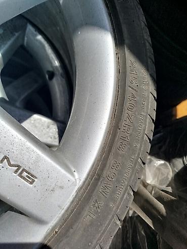 mersedes disk təkər: İşlənmiş Disk təkər Mercedes-Benz 215 / 40 / R 18, 5 Boltlu — 2