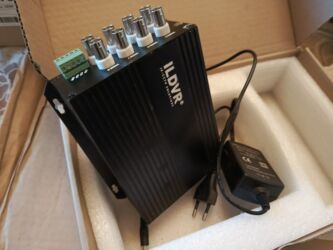 optik modem: ILDVR OPT-V08D Transmitter – 8 kanallı video ötürücü Xüsusiyyətlər: -