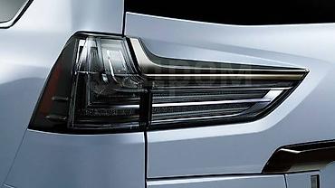 black: Накладка Стоп Сигнала Lexus LX570 LX450 Black Vision — 8