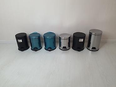 Tullantı qabları: Zibil qutuları. hər ölçüdə varimizdir. ən kiçik 20 litr pedallı — 4