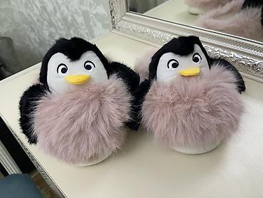ev başmaqları: Penguen formalı ev terlıkı 
Qetı ıslenmeyıb — 1