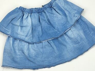 błękitna spódnice plisowane: Spódnica, XS, stan - Dobry