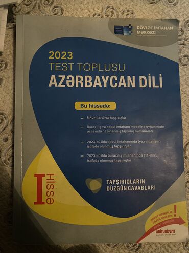 azerbaycan dili test toplusu pdf: Azerbaycan dili yeni 1hisse test toplusu 3ay işlenib yazigi ciriqi