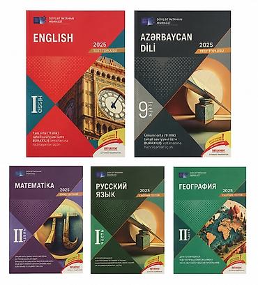Тесты: Азербайджанский язык Тесты 6 класс, ГЭЦ, 1 часть — 1