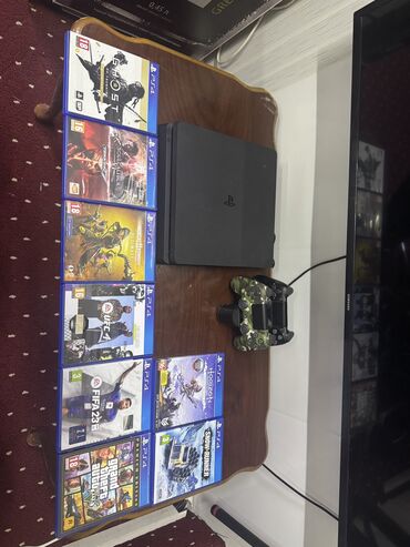 джойстик ps4 slim: Продаю PS4 в идеальном состоянии!!!