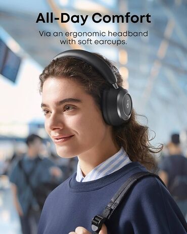 Tavalar: Simsiz (Bluetooth) Qulaqcıqlar, Anker, rəng - Boz