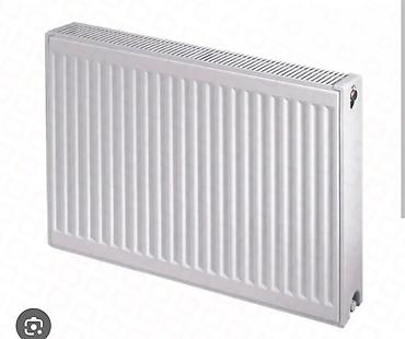 Panel radiator – mərkəzi istilik sistemləri üçün. - Material: polad