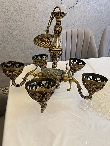 Çilçıraqlar: Çılçıraq, 5 lampa, Metal — 1