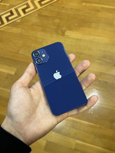 Apple iPhone: IPhone 12 mini, 64 GB, Mavi, Simsiz şarj, Face ID