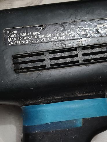 Alətlər: FL-98 elektrikli istilik/fənər tipli alət Texniki göstəricilər: - — 1
