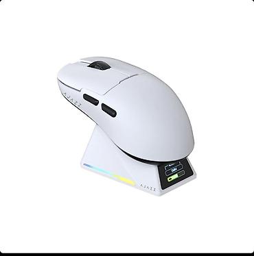 компьютерные мыши lexma: Продаю беспроводную игровую мышь AJAZZ AJ159 APEX, белого цвета — 1
