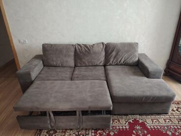 Ev üçün mebel: Künc divan, Açılan, Bazasız, Parça