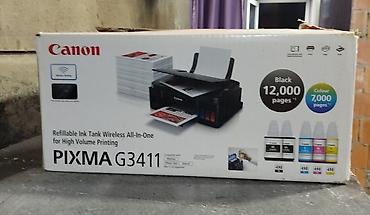 маленький принтер купить: Canon PIXMA G3411 çoxfunksiyalı printer rənglidir ev šerayitinde — 4