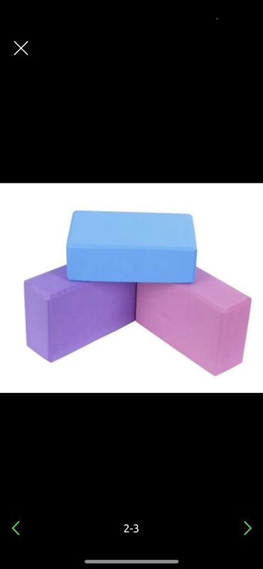 йога: Кубики для йоги
1 шт 500 сом
