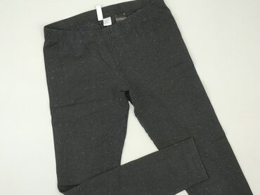 spodnie dresowe z wiskozy: Leggings, H&M, M (EU 38), condition - Good