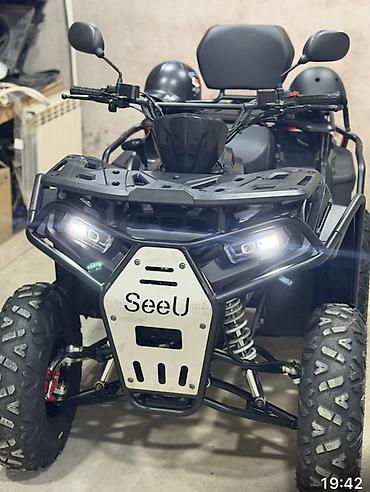 Kvadrosikllər: ATV 200 cc kross/dağ tipli kvadrosikl – SeeU ön qoruyucu lövhəli — 2