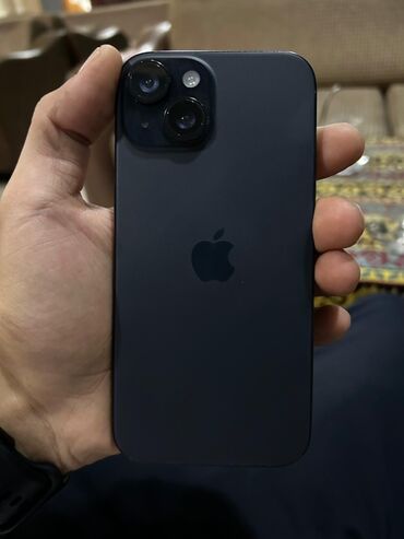 notbuk ikinci el: IPhone 15, 128 GB, Qara