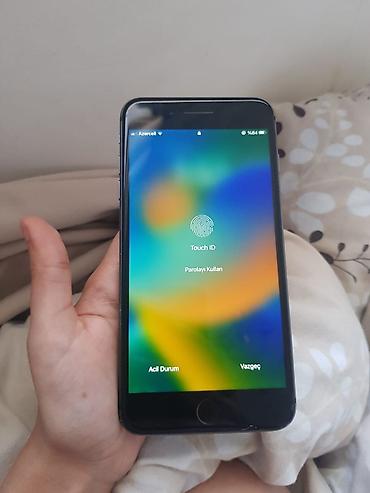Apple iPhone: IPhone 8 Plus, Qara, Barmaq izi — 3