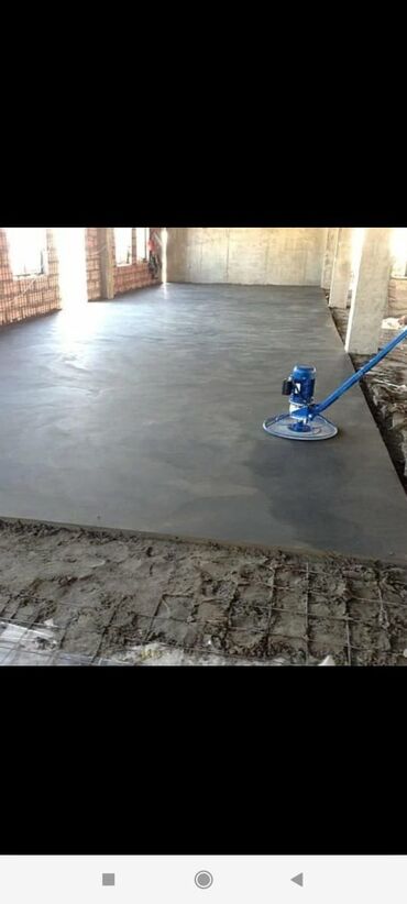 Бетонные работы: Стяжка Бесплатная консультация Больше 6 лет опыта — 8