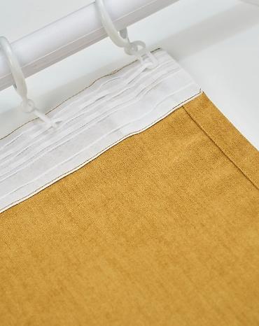 Шторы и занавески: ШТОРЫ .Портьеры из плотной ткани с универсальной шторной лентой - — 6