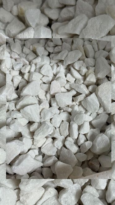 Мраморная крошка: Мраморная крошка, Белая, Ландшафтная, В тоннах — 4