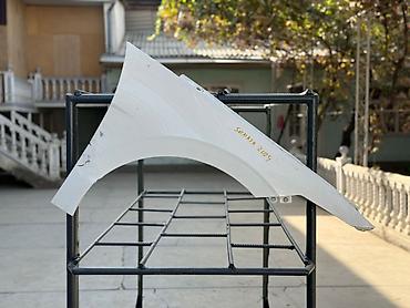 Крылья и комплектующие: Крыло Переднее левое Hyundai, Б/у, Оригинал — 13