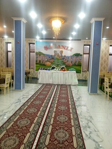 Banketlər, furşetlər: Salam restoran ev bir yerde satilir restoran 250 neferlik ev 223 kv — 7