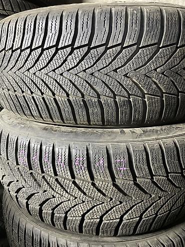 ling long: Шины 215 / 55 / R 17, Зима, Б/у, Пара, Легковые, Корея, Nexen — 1