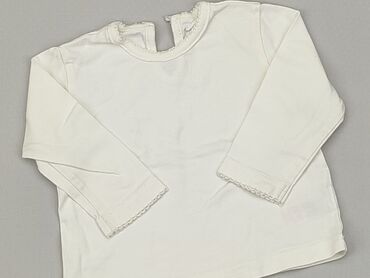 biała bluzka na zakończenie roku szkolnego: Bluzka, George, 3-6 m, stan - Zadowalający