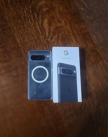 pixel 6 256: Google Pixel 8 Pro, Б/у, 128 ГБ, цвет - Черный, 1 SIM, eSIM — 4