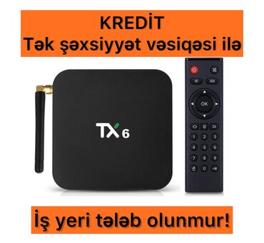 tx6 tv box qiymeti: Yeni Smart TV boks Ödənişli çatdırılma