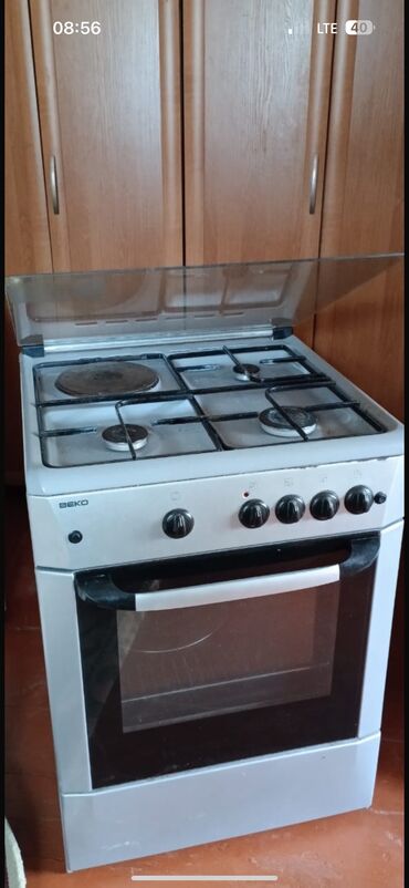 Кухонные плиты, духовки: Срочно продаю газ плиту BEKO б/у