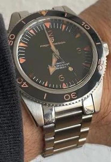 Ručni satovi: PAGANI DESIGN PD-YS005 -Crna-Omega seamaster 3000 Potpuno nov muški — 11