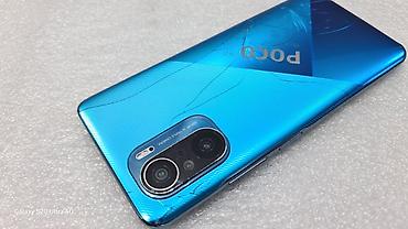 Poco F3, Б/у, 256 ГБ, цвет - Синий, 2 SIM
