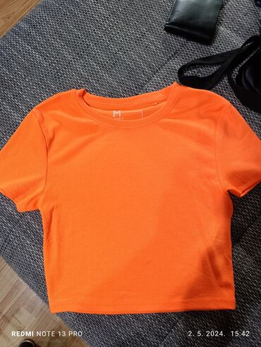 ženske majice za punije osobe: M (EU 38), Polyester, color - Orange