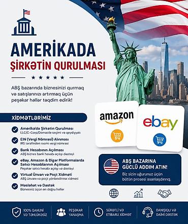 Digər xidmətlər: ABŞ-da şirkət qurulması xidməti ABŞ bazarında biznesinizi qurmaq və — 1