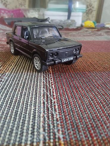 Avtomobil modelləri: Oyun maşınları dəsti – 2 ədəd metal model 1) Qara “LADA 2106” retro — 1