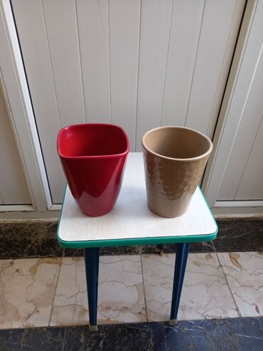 Bağ və bostan üçün digər məhsullar: Müxtəlif dibçəklər Narıncı-yaşıl dibçəklər, 4 — 6