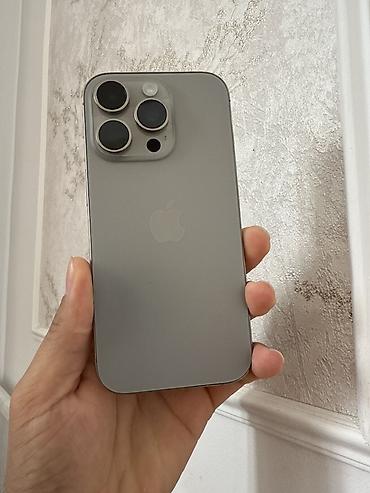 iphone 6a: IPhone 16 Pro, Б/у, 128 ГБ, Natural Titanium, Зарядное устройство, Защитное стекло, Чехол, 90 % — 1