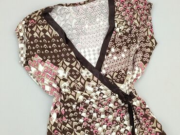 bluzki z bufkami krótki rękaw: Blouse, XL (EU 42), condition - Very good