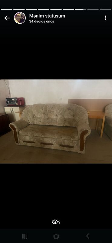 işlənmiş divanlar: Комплекты диванов и кресел