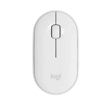 apple notebook: Logitech Pebble Mouse 2 M350s 910-007013 Tonal White Bluetooth simsız — 1