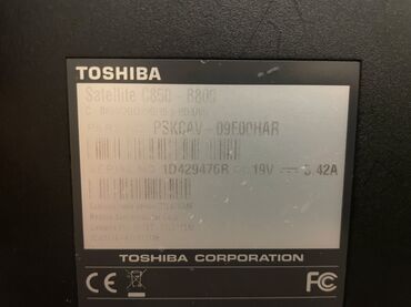 Toshiba: Toshiba Satellite C850-B800 noutbuk Heç bir problemi yoxdu normal — 4