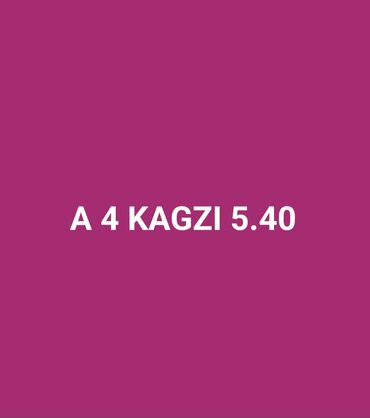 Xəritələr: A4 kağızı - Format: A4 - İstifadə: gündəlik çap, kseroks, yazı və