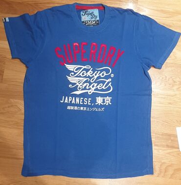 p.s farmerice: SuperDry - super dry plava muška majica. Piše xl velicina. Pazuh 54cm