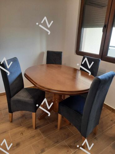 Setovi stolova i stolica: Drvo, Do 4 mesta, Novo