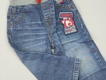 new feeling jeans: Spodnie jeansowe, 1.5-2 lat, 92, stan - Dobry