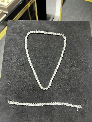 Серебряные украшения: Набор украшений, Проба 925, Женские, Новый — 5