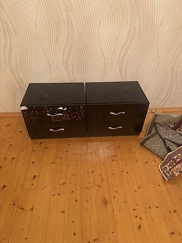 balqabaq tumu: Məhsul: 2 ədəd komod (yataq otağı üçün tumbalar) Xüsusiyyətlər: - — 2
