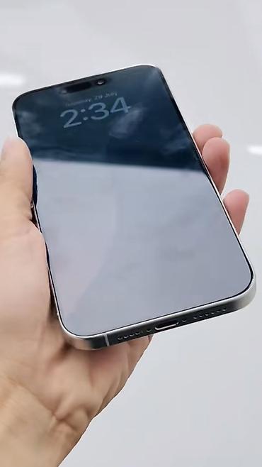 14 pro max iphone: IPhone 15 Pro Max 256GB White Titanium сатылат ✅ Абалы: 10/10 – — 3